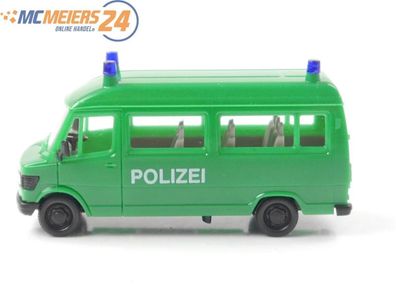 Herpa H0 Modellauto PKW Mannschaftswagen Mercedes MB 207 D "Polizei" 1:87 E73