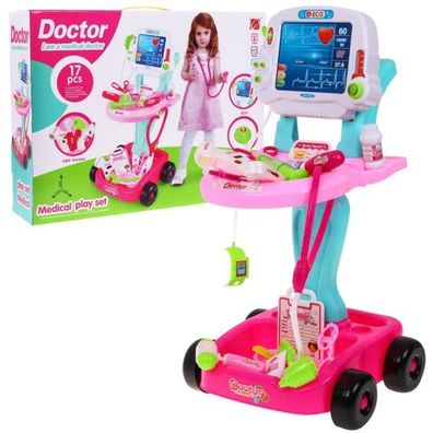 Der rosa Kinderwagen des kleinen Doktors