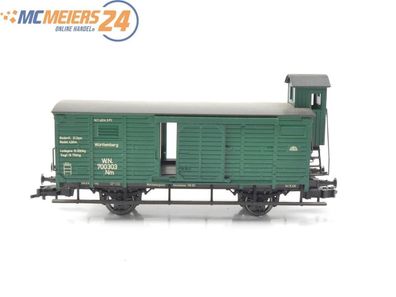 Märklin H0 4679 gedeckter Güterwagen mit Bremserhaus Württemberg 700 303 E559