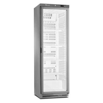 Marecos Kühlschrank mit Glastür aus Edelstahl 430 Serie