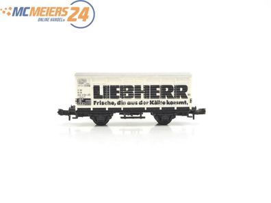 E398 Minitrix N 3245 gedeckter Güterwagen "Liebherr" 012 3 151-1 DB
