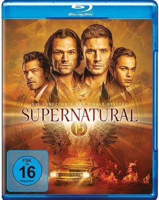 Supernatural - Staffel 15 (BR) 4Disc - WARNER HOME - (Blu-ray Video / TV-Serie)