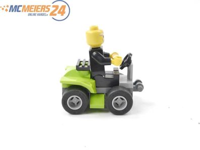 LEGO City Mähfahrzeug o.ä. mit Figur ohne Arbeitsgerät E595