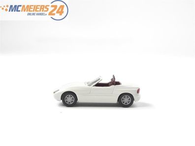 Herpa H0 2074 Modellauto PKW BMW Z1 Roadster Cabriolet weiß 1:87 E73