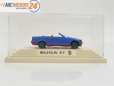 E188 Wiking H0 Modellauto BMW 3er Sondermodell "BUGA 97" 1:87