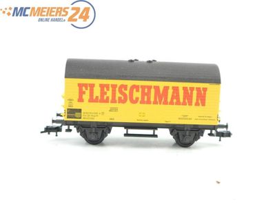 E306 Fleischmann H0 gedeckter Güterwagen mit Logo 218 4 003-4 DB