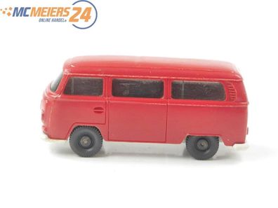 Wiking H0 330/1B Modellauto VW T2 Bus rot 1:87 E73a