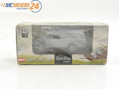 E457 Brekina Starline H0 58009 Modellauto Paketwagen Steyr 380/ I Ankerbrot * NEU*