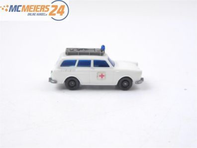 Wiking H0 1032/1? Modellauto Krankenwagen VW Variant Rotkreuz 1:87 E546