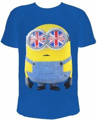 Merc T-Shirt Minions UK L blau - NBG - (Merchandise / Merch...