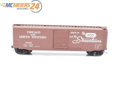 Micro Trans N gedeckter US Güterwagen Chicago and North Western E568