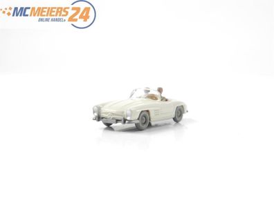 Wiking H0 388/3D Modellauto Mercedes 300 SL Cabrio perlweiß 1:87 E73