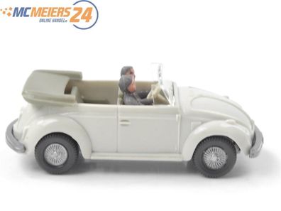 Wiking H0 305/1F? Modellauto PKW VW Käfer Cabrio (Typ 3) grauweiß 1:87 E73