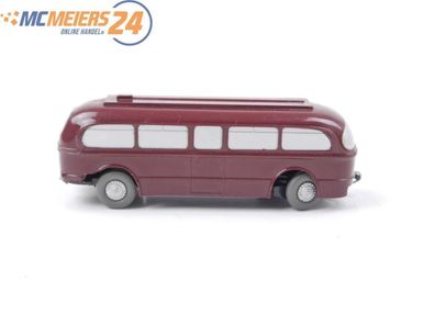 Wiking H0 Modellauto 228/ A Omnibus-Anhänger weinrot 1:87 E488