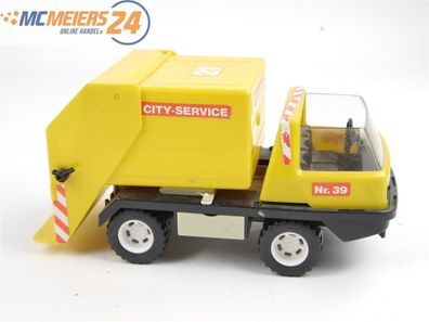E410 Playmobil 3470 Fahrzeug Müllwagen Müllabfuhr "City-Service Nr. 39"