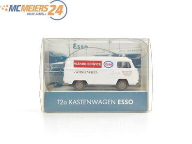 E188 Wiking H0 Modellauto 4108 VW T2 Esso Voigt Sondermodell 2006 1:87