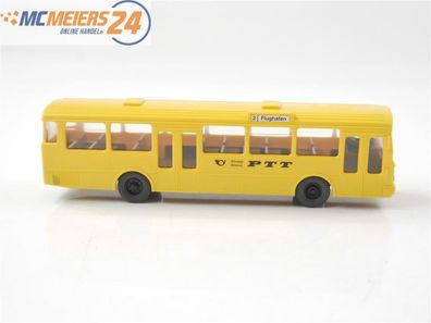 Wiking H0 700 Modellauto Bus MB O 305 VÖV PTT "Linie 2 - Flughafen" 1:87 E73