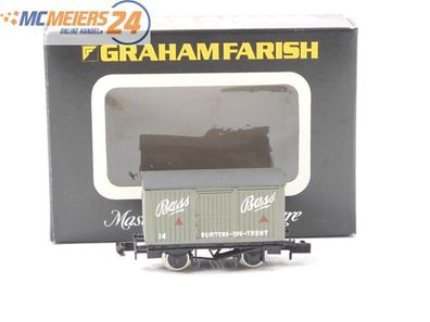 Grafar Graham Farish N 2311 gedeckter Güterwagen "Bass" Burton-on-trent E568