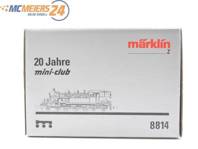 Märklin Spur Z 8814 Dampflok Tenderlok Sterling silber / MHI Zertifikat E590