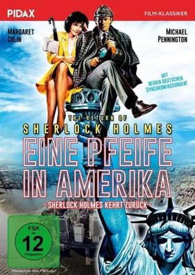 Eine Pfeife in Amerika - Sherlock Holmes kehrt zurück (DVD] Neuware