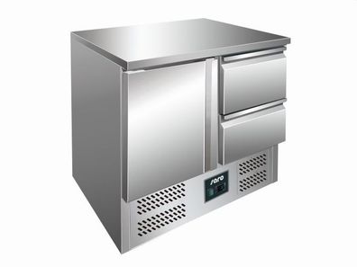 Kühltisch mit Schubladen Modell VIVIA S901 S/ S TOP - 2 x 1/2 GN, Maße: B 900 x T ...