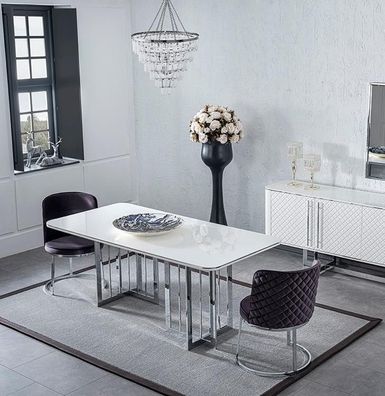 Design Möbel Esszimmer Esstisch Luxus 4? Stühle Neu Einrichtung