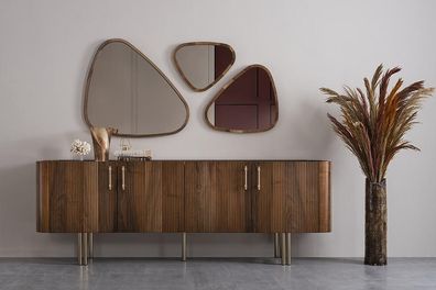 Sideboard mit 3x Spiegel Esszimmer Komplett Luxus Einrichtung Design Möbel