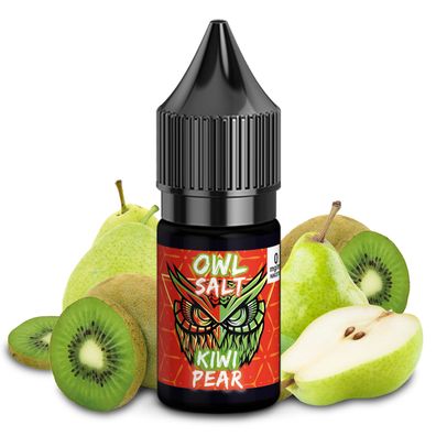 Kiwi Pear Liquid E-Zigarette Nikotinsalzliquid 10 ml OWL SALT