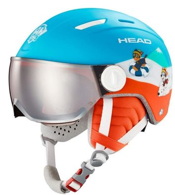 Head Kinder Skihelm Mojo Visor Paw