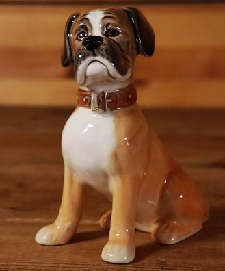 Goebel Porzellanfigur 30 08216 Dogge 15,3cm / Hund #Z3