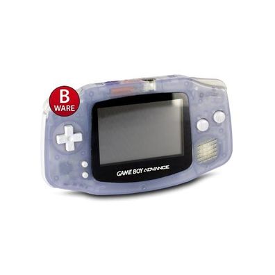 Gameboy Advance Konsole in Clear Blue / Transparent Helllila #40B