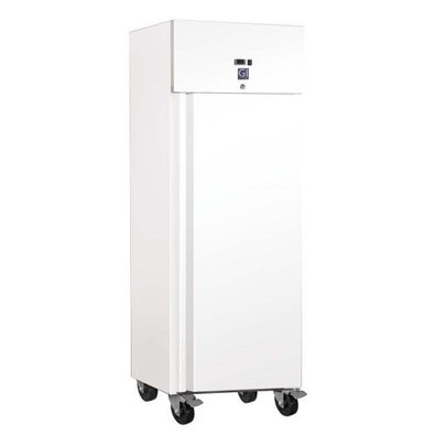 Gastro-Inox weißstahl 600 Liter Kühlschrank statische Kühlung mit Ventilator