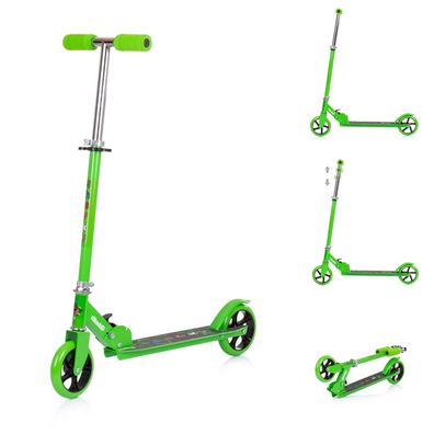 Chipolino Kinderroller Sharky klappbar PU Räder ABEC-7 Lager Bremse verstellbar