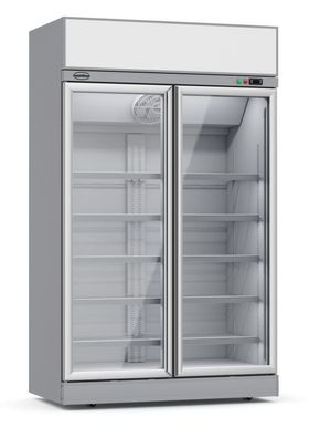 Kühlschrank mit 2 Glastüren INS-1000R
