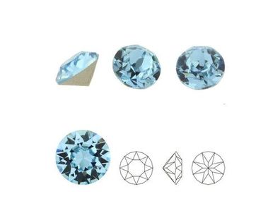 Swarovski® Chaton Aquamarine SS29