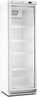 SARO Tiefkühlschrank, Glastür -weiß, ACE 430 CS PV