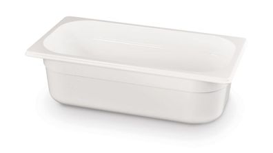 Gastronorm Behälter 1/3, HENDI, GN 1/3, 2,5L, Weiß, 325x176x(H)65mm