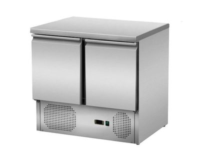 Skyrainbow Kühltisch 2-türig mit Unterbaukühlung, Temp. + 2° / + 8°C