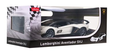 Lamborghini Aventador SVJ RASTAR Modell 1:14 Ferngesteuertes Auto + 2,4 GHz Fernbe...