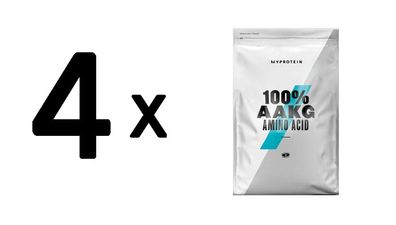 4 x Myprotein 100% AAKG Amino Acid (500g) Unflavoured