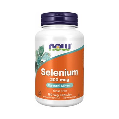 Now Foods Selenium 200mcg (180 vcaps)