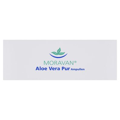 Moravan - Aloe Vera pur Ampullen 10 x 2 ml - trockene und empfindliche Haut