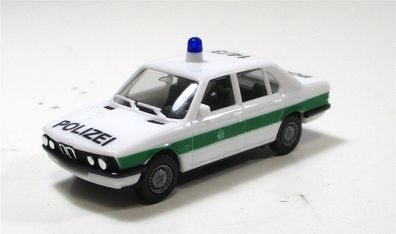 Modellauto Herpa H0 1/87 PKW BMW 528i [2] Polizei