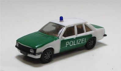 Modellauto Herpa H0 1/87 PKW Opel Rekord Berlina Polizei