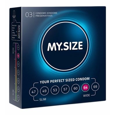 MY. SIZE PRO Kondome 64mm 3 Stk.