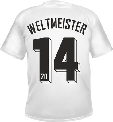 Weltmeister 2014 - Deutschland - weiss - Herren T-Shirt - Tee Shirt
