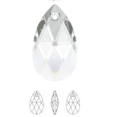 Swarovski® Anhänger Pear Cut Crystal 38mm