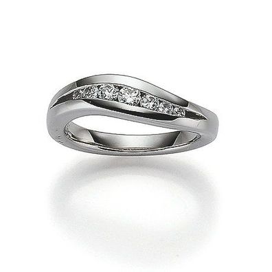 Viventy Damen Ring 925/000 Sterling Silber mit Zirkonia 770171 - Größe: 55