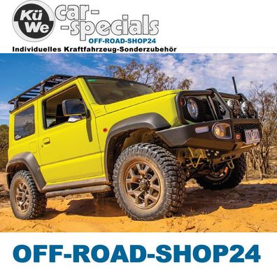 ARB Trittbretter Flankenschutz Schwarz SUZUKI JIMNY Typ: GJ - HJ ab.10.2018 -