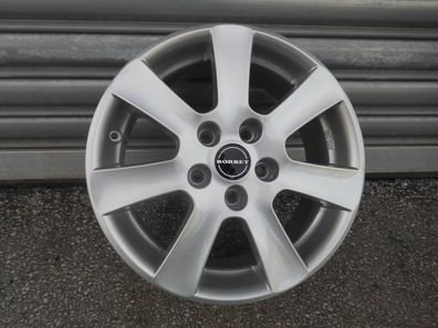 ALU-FELGEN 7x16 ET40 crystal silber BORBET "CA" SUZUKI GRAND VITARA Typ: JT